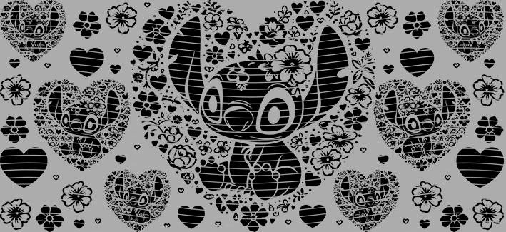 16oz black white-BW-34